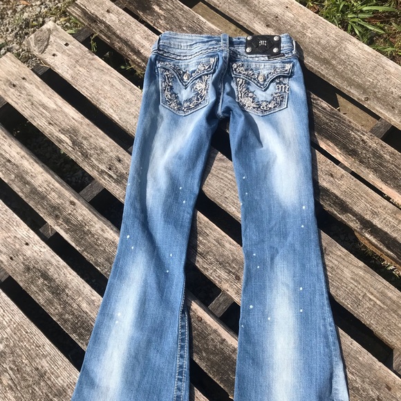 Miss Me Denim - Miss me jeans, washed out distressed jeans